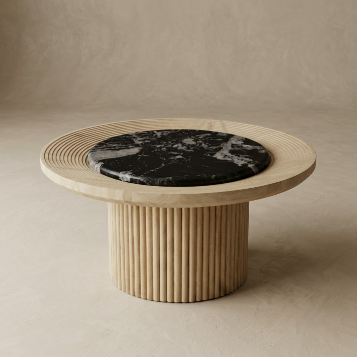 Stepwell Collection Marble Coffee Table